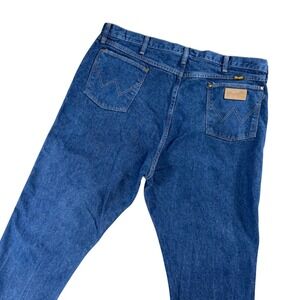 VTG Wrangler Cowboy Cut Jeans 42x34 USA Made‎ Ranch Western Work Heritage Denim